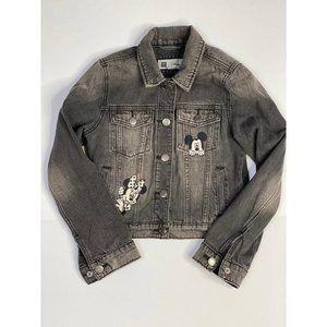 Gap Kids‎ DISNEY Mickey & Minnie Denim Jacket Girls 7 Regular